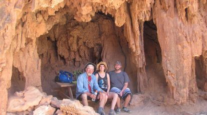 Cave halfway to Mooney